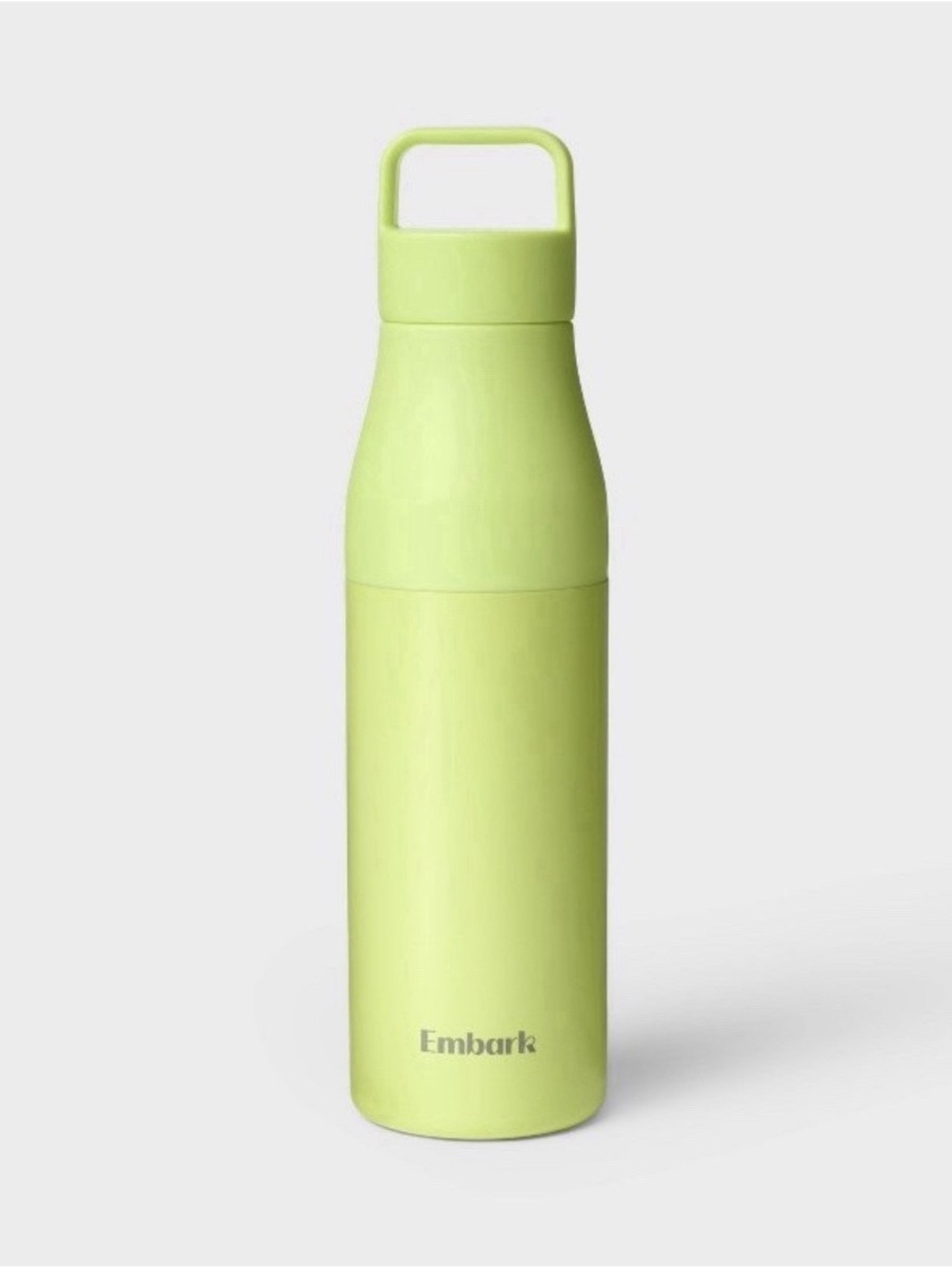 Embark Lime Green Stainless Steel Water Bottle 20oz New